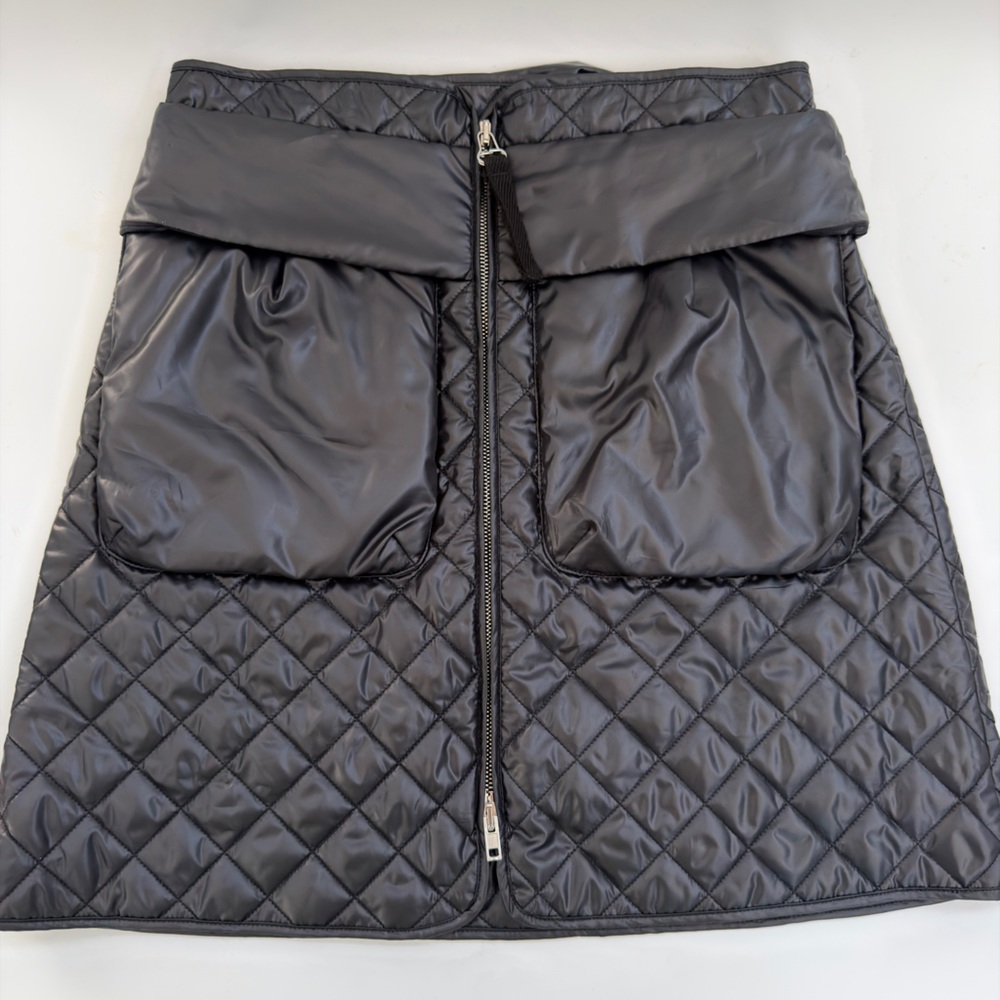 Helmut Lang Black Quilted skirt